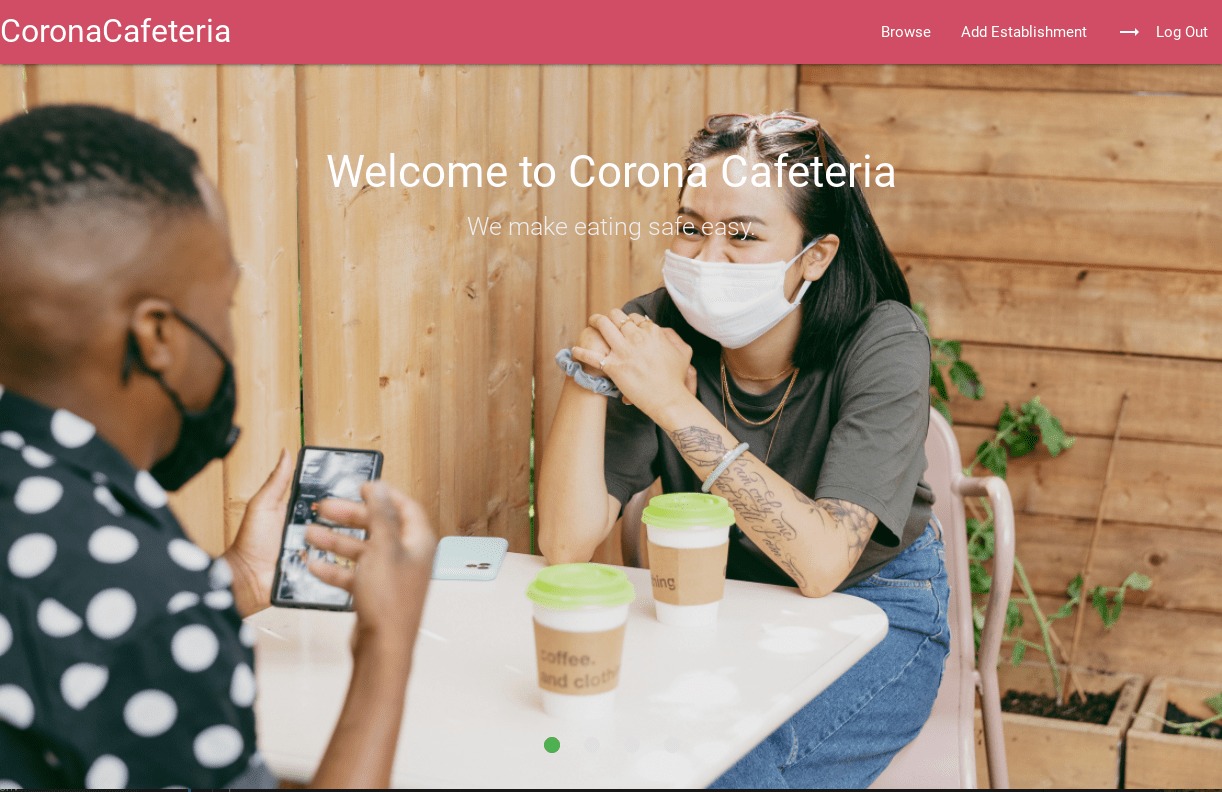 Corona Cafeteria screenshot